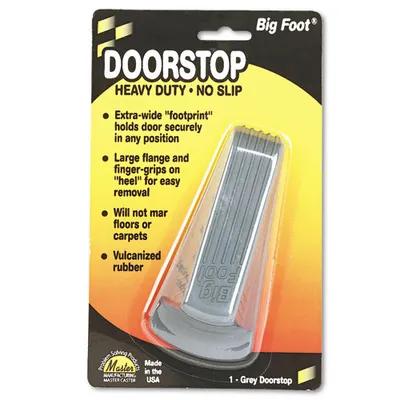 Door Stop Big Gray Rubber 1/Each