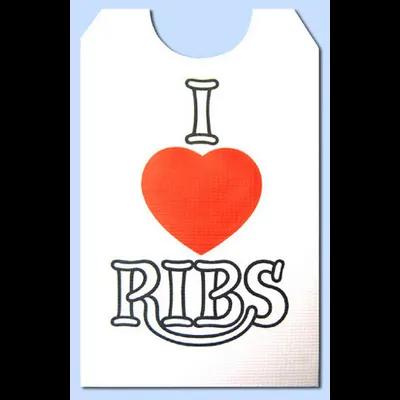 Adult Ribs Bib 15X30 IN Sure-Tie 250/Case