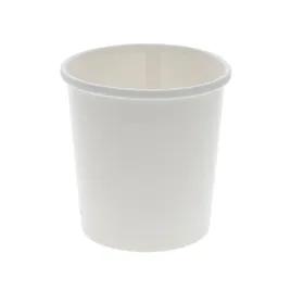 Soup Food Container Base 16 OZ Paperboard White Round Tall 500/Case