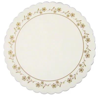 Doily 12 IN Gold Daisy 1000/Case