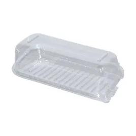 Wrap Take-Out Container Hinged RPET Clear 18MIL 440/Case