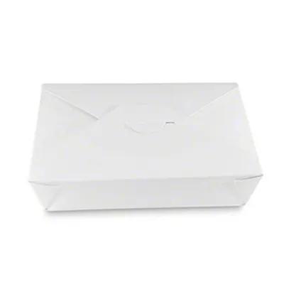 #3 Take-Out Box Fold-Top White 200/Case