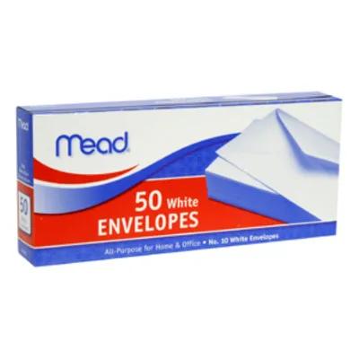 Mead Envelope #10 50 Count/Box 24 Box/Case 1200 Count/Case