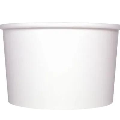 Karat® Food Container Base 20 FLOZ Double Wall Poly-Coated Paper White Poly Coated Inside 600/Case