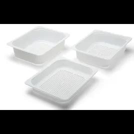 Tray Deep Ribbed White 156/Case