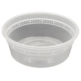 Soup Deli Container 8 OZ Translucent Heavy Duty 500/Case