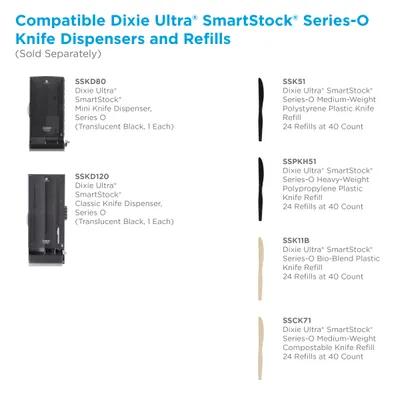 Dixie® Ultra SmartStock® Dispenser Knife Black 960/Case