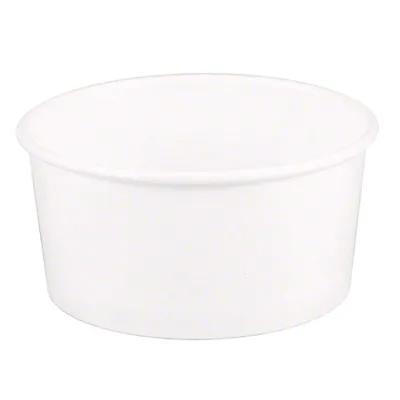 Food Container Base 8 OZ Paper White 1000/Case