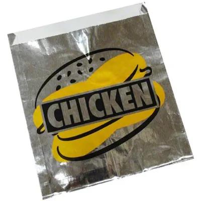 Bagcraft® Chicken Bag 6X0.75X6.5 IN Foil Printed 1000/Case