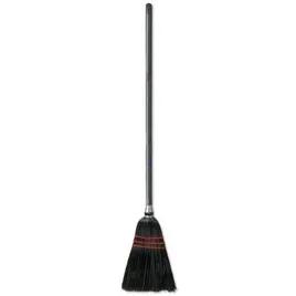 Lobby Broom 39 IN Black Plastic 1/Each