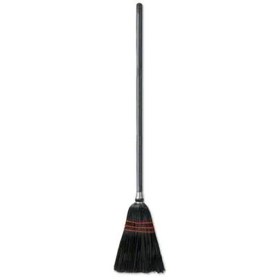 Lobby Broom 39 IN Black Plastic 1/Each