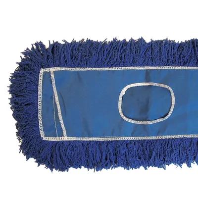 JJ Dust Mop 5X24 IN Blue Continuous Twist Blend 1/Each