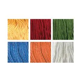 Mop Head Medium (MED) Blue 4PLY All-Purpose Blend 1/Each