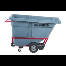 Brute® Utility Tilt Truck 0.5 Cubic Yard Gray Rotomolded 1/Each