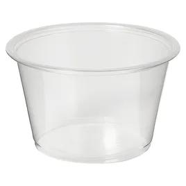 Victoria Bay Souffle & Portion Cup 4 OZ PP Clear Round Freezer Safe Microwave Safe 2500/Case