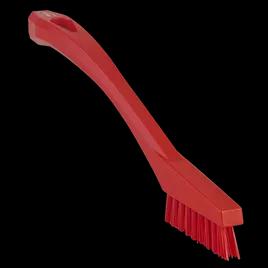 Vikan® Detail Brush 9 IN PP Polyester Red Extra Stiff Bristles 1/Each