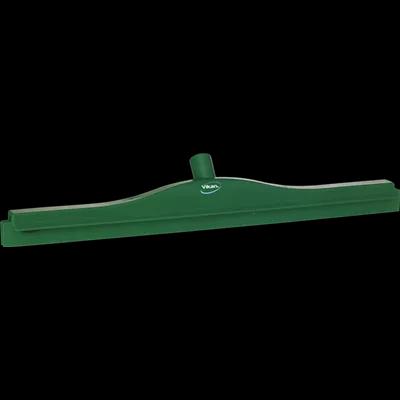 Vikan® Floor Squeegee PP Rubber Green With Replacement Cassette Double Blade Ultra Hygiene With 24IN Head 1/Each