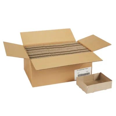 Dixie® Cup Carrier & Tray Small (SM) 6.875X9.219X2.625 IN 1 Compartment Paperboard Brown Rectangle For 4 Cup 250/Case