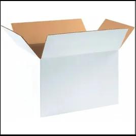 Catering Box 18X12X12 IN Corrugated Cardboard White Rectangle 10/Case