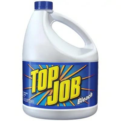 Top Job Bleach 1 GAL Liquid Bleach 6/Case