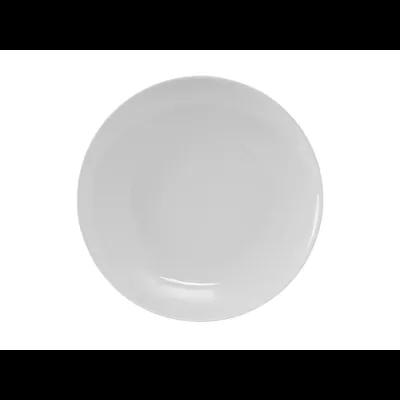 Florence Coupe Plate 9 IN Porcelain White 24/Case