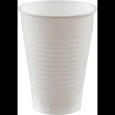 Cup 12 FLOZ Plastic White 20 Count/Pack 10 Packs/Case