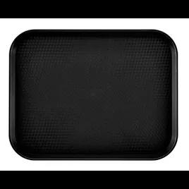 Cafeteria Tray 17.75X13.81 IN Plastic Black Dishwasher Safe 1/Each