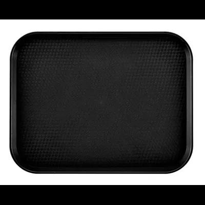 Cafeteria Tray 17.75X13.81 IN Plastic Black Dishwasher Safe 1/Each