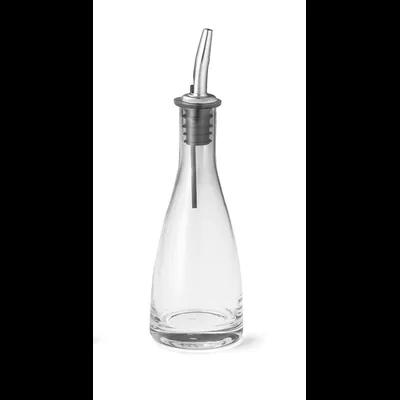 Oil & Vinegar Cruet 6 OZ Glass Clear Round 1/Each