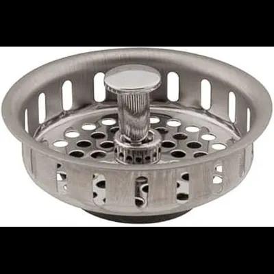 Drain Basket Strainer 3.5 IN Stainless Steel Universal Replacement 1/Each