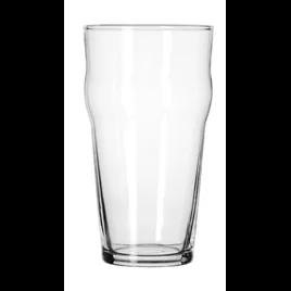 English Beverage Glass 3.25X3.25X3.25X6 IN 16 OZ Glass Clear Heat-Treated 36/Case