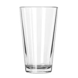 English Beverage Glass 3.25X3.25X3.25X6 IN 16 OZ Glass Clear Heat-Treated 36/Case