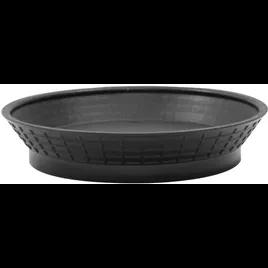 Platter 9 IN China Black Round 1/Each