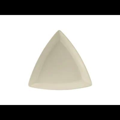 Plate 7.25 IN China American White Triangle 12/Case