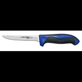 360 Series Utility Knife 5 IN Carbon Steel Blue Scalloped 1/Each