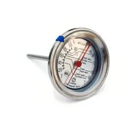 Meat Thermometer 2.75 IN Round Adjustable Temperature Indicator 120F to 200F 1/Each