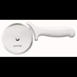 Pizza Cutter 4 IN Stainless Steel White 1/Each