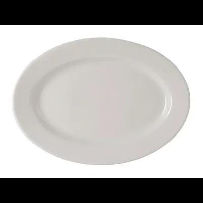 Platter 14X10.25 IN China American White 12/Case