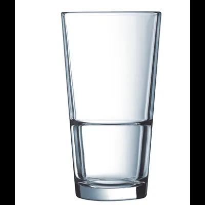 Arcoroc Beverage Glass 10 OZ Tempered Glass Stackable 12/Case