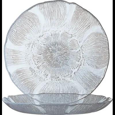 Dessert Plate 7.5 IN Glass Fleur 36/Case