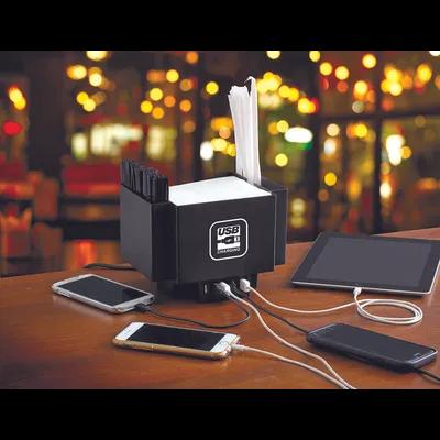 Bar Charger 3 Compartment Includes Six USB Charging Ports and a Five Foot Cord Caddy 1/Each