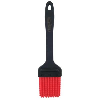 Basting Brush 2 IN Silicone Red Hooked Handle Up To 500 Degree Dishwasher Safe 1/Each