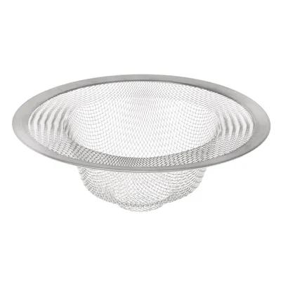 Sink Strainer 4.5X4.5X1.5 IN Steel Mesh Stainless Steel Dishwasher Safe 1/Each