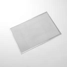 Pizza Screen 16X24 IN Aluminum Silver Rectangle Hand Wash 1/Each