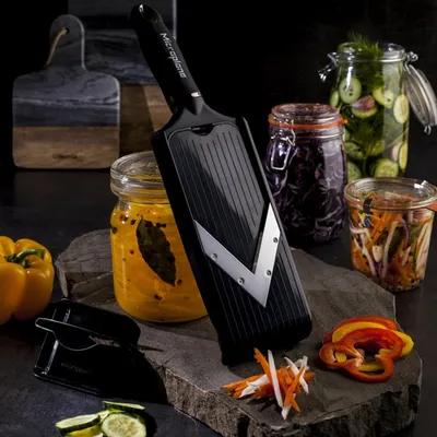 Mandoline Slicer 14X4 IN 14 OZ Adjustable With Julienne Blade Dishwasher Safe 1/Each