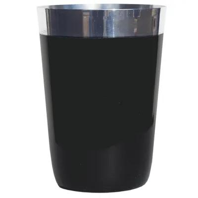 Bar Shaker 16 FLOZ Vinyl Coated Metal Black 1/Each