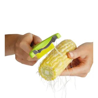 Corn Zipper 6.1X3.2X0.8 IN With Brush 1/Each