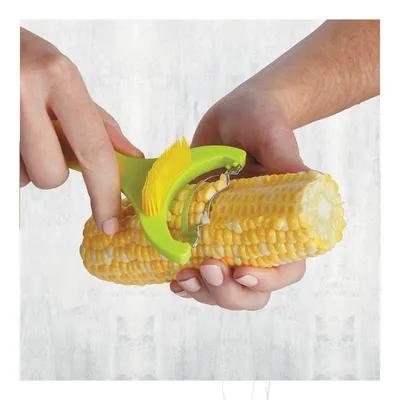 Corn Zipper 6.1X3.2X0.8 IN With Brush 1/Each