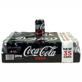 Coke Zero Soda 12 OZ 35/Case