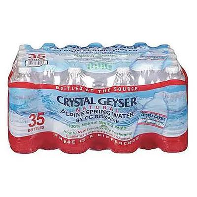 Crystal Geyser® Water 16.9 OZ PET Bottle 35/Case